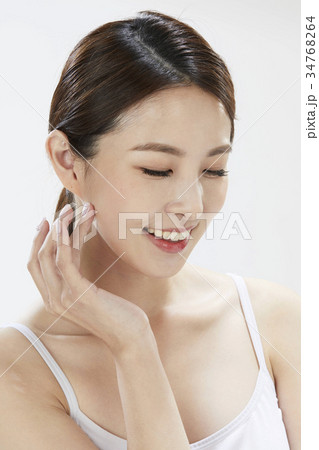 東洋人 若い女性 韓国人 34768264