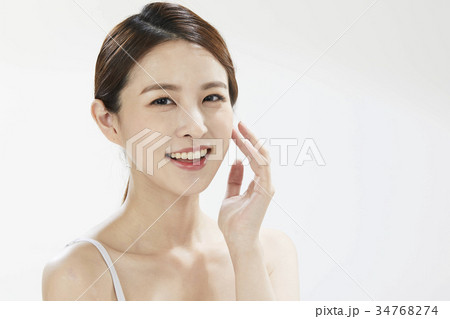 東洋人 若い女性 韓国人 34768274