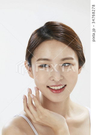 東洋人 若い女性 韓国人 34768278