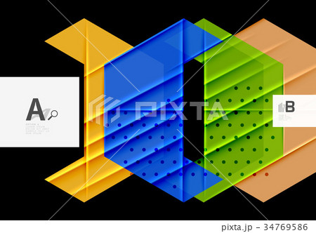 Triangles and geometric shapes abstract background Triangles and geometric shapes abstract background 34769586
