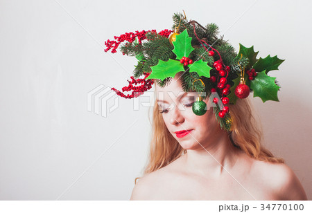 Stylish Christmas headdress Stylish Christmas headdress 34770100