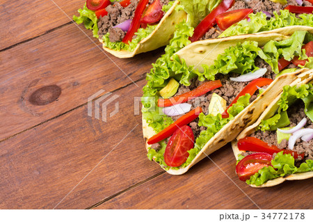 Traditional mexican tacos Traditional mexican tacos 34772178