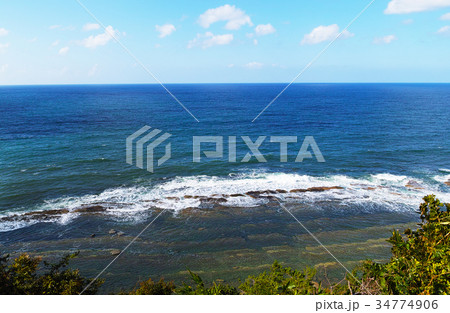 【能登半島国定公園】千畳敷（禄剛埼灯台付近） 34774906
