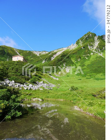 木曽駒ヶ岳 剣ヶ池 長野 木曽駒ヶ岳 剣ヶ池 長野 34776212