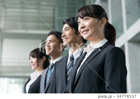 ビジネスチーム 笑顔 34778537
