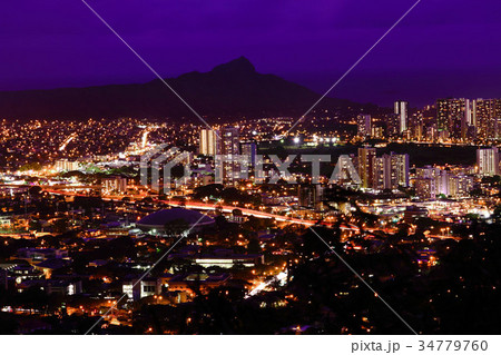 ハワイタンタラス夜景 ハワイタンタラス夜景 34779760