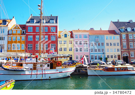 デンマーク　ニューハウン 34780472