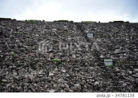 兵庫県生野にあるロックフィルダム 多々良木ダム 兵庫県生野にあるロックフィルダム 多々良木ダム 34781138