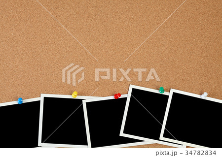 コルクボードとフォトプリント 34782834