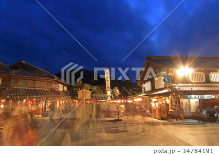 伊勢　おかげ横丁［夜景］ 34784191