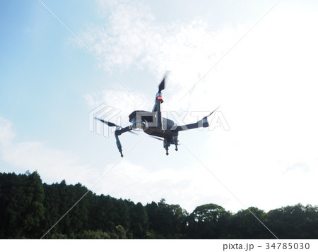 自然でドローン撮影 34785030