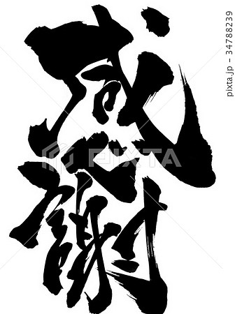 感謝・・・文字 34788239