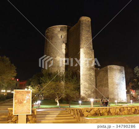 Azerbaijan. Baku. Maiden Tower Azerbaijan. Baku. Maiden Tower 34790286