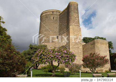 Azerbaijan. Baku. Maiden Tower Azerbaijan. Baku. Maiden Tower 34790314