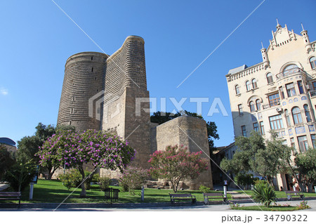 Azerbaijan. Baku. Maiden Tower Azerbaijan. Baku. Maiden Tower 34790322