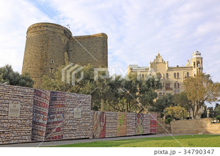 Azerbaijan. Baku. Maiden Tower Azerbaijan. Baku. Maiden Tower 34790347