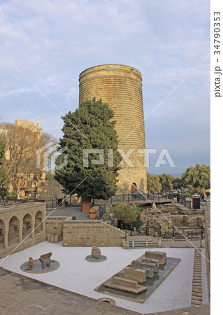 Azerbaijan. Baku. Maiden Tower Azerbaijan. Baku. Maiden Tower 34790353