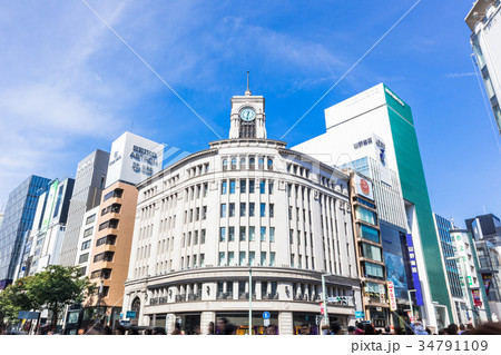 東京　銀座 34791109