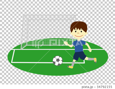 一個足球男孩 34792155