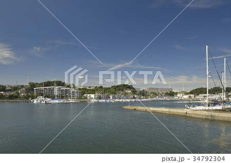 夏の横須賀深浦湾 34792304