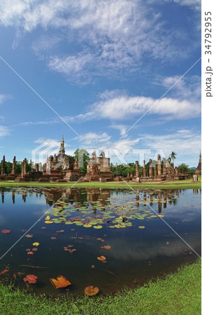 タイ王国スコータイ歴史公園(Sukhothai Historical Park, Thailand) タイ王国スコータイ歴史公園(Sukhothai Historical Park, Thailand) 34792955