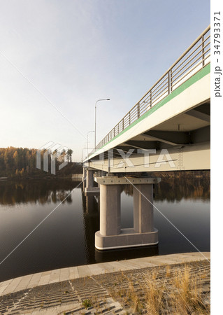 concrete bridge across the river concrete bridge across the river 34793371