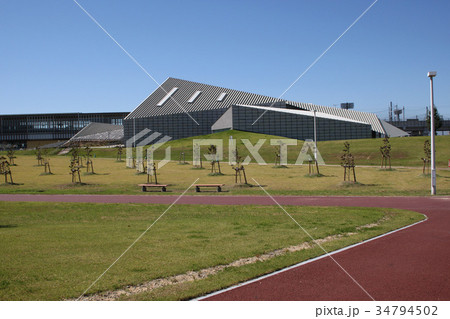 県営筑後広域公園 九州新幹線筑後船小屋駅前の風景 県営筑後広域公園 九州新幹線筑後船小屋駅前の風景 34794502
