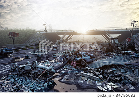 Apocalyptic landscape 34795032