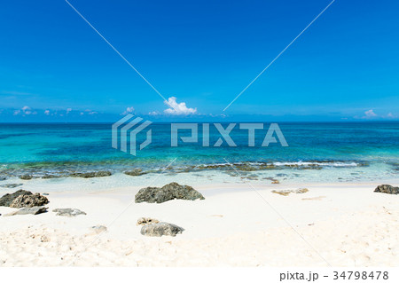 長間浜ビーチ　宮古島 34798478