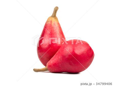 Two red pears 34799406