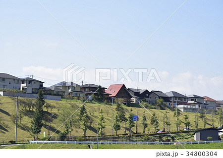 郊外の住宅地 郊外の住宅地 34800304