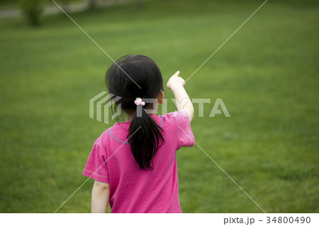 指す 指さす 公園 34800490