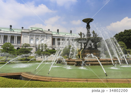 東京・迎賓館赤坂離宮主庭 東京・迎賓館赤坂離宮主庭 34802200