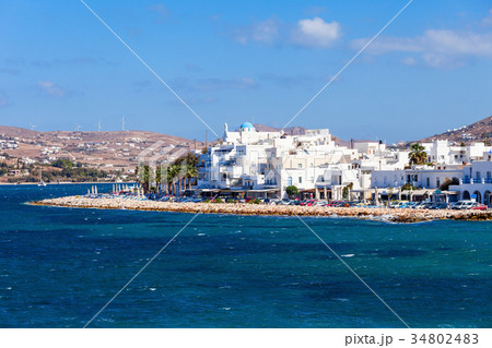 Paros island aerial view 34802483