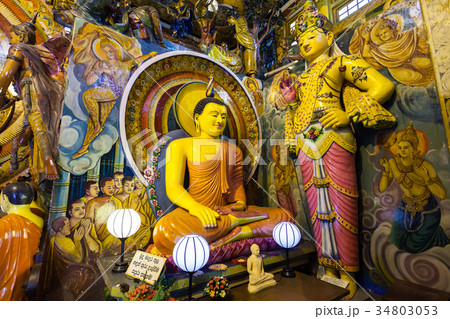 Gangaramaya Temple in Colombo 34803053