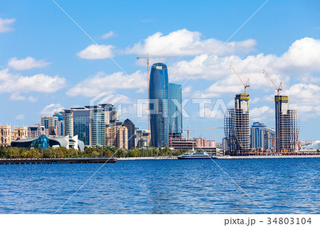 The Baky skyline view 34803104