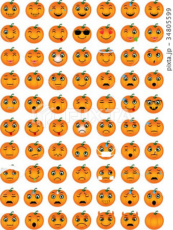 Halloween Pumpkin Emoticons Halloween Pumpkin Emoticons 34805599