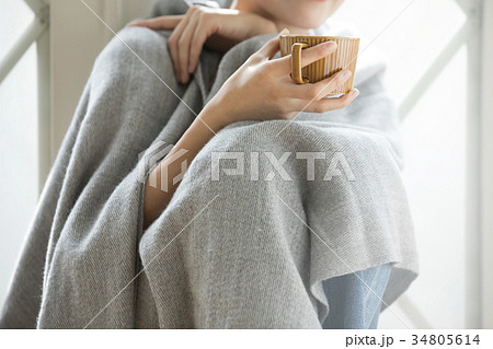 女性　ライフスタイル　リラックス 34805614