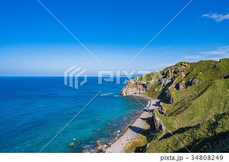 《北海道》神威岬・自然風景 34808249