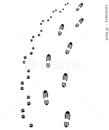 Footprints, turn right 34808565
