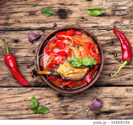 lecso dish of Hungarian cuisine 34808599