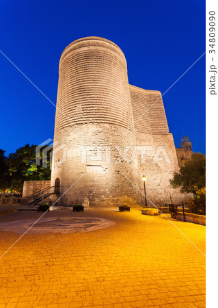 Maiden Tower in Baku 34809090