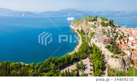 Nafplio aerial view, Greece 34809210