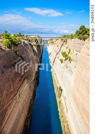 Corinth Canal in Greece Corinth Canal in Greece 34809233