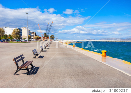 Corinth seafront in Greece Corinth seafront in Greece 34809237