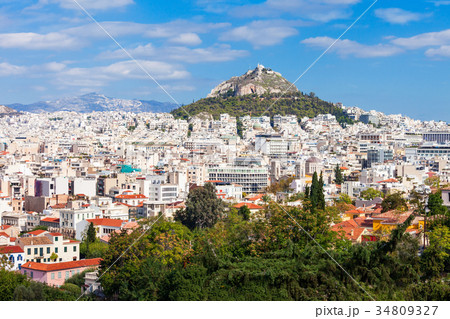 Mount Lycabettus in Athens 34809327