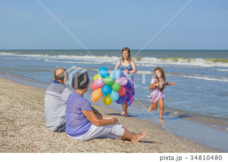 Happy family. Happy family. 34810480