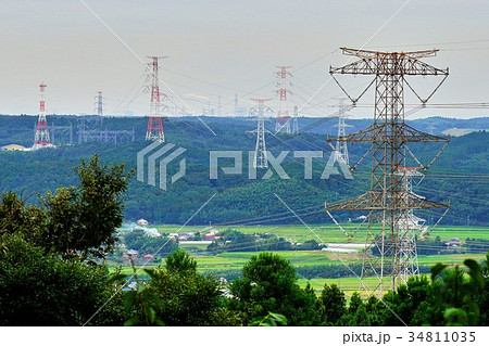 千葉県　鉄塔風景 34811035