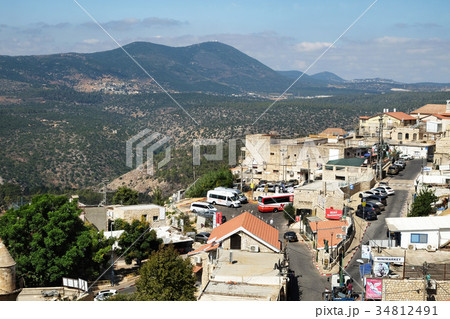 Сity of Safed in Israel 34812491