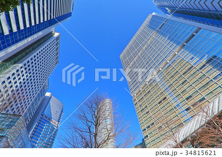 品川インターシティの高層ビル群 34815621